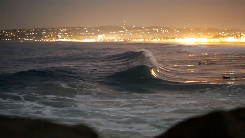 Surfing at midnight still
